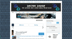 Desktop Screenshot of doctordisney.com